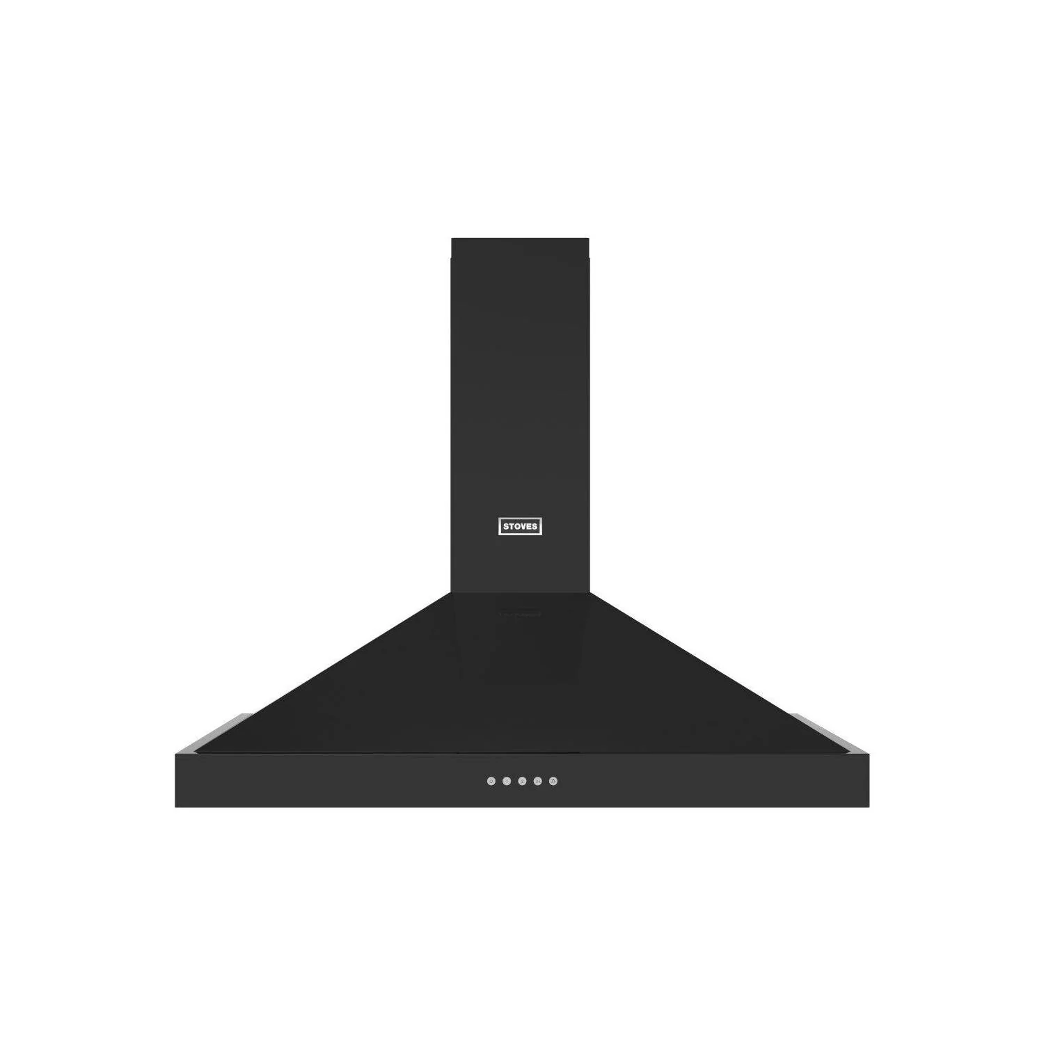 Stoves 100PYR  444411652 - Black Chimney Cooker Hood - 760m3/h Max Extraction - A+ Energy - Image 3
