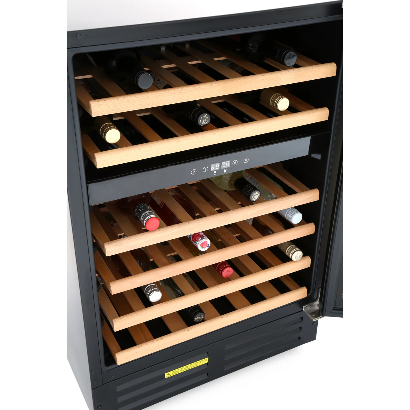 GDHA 600BLKWC Blk 444443283 - Black 46 Bottle Wine Cooler - G Energy Rated - Image 5