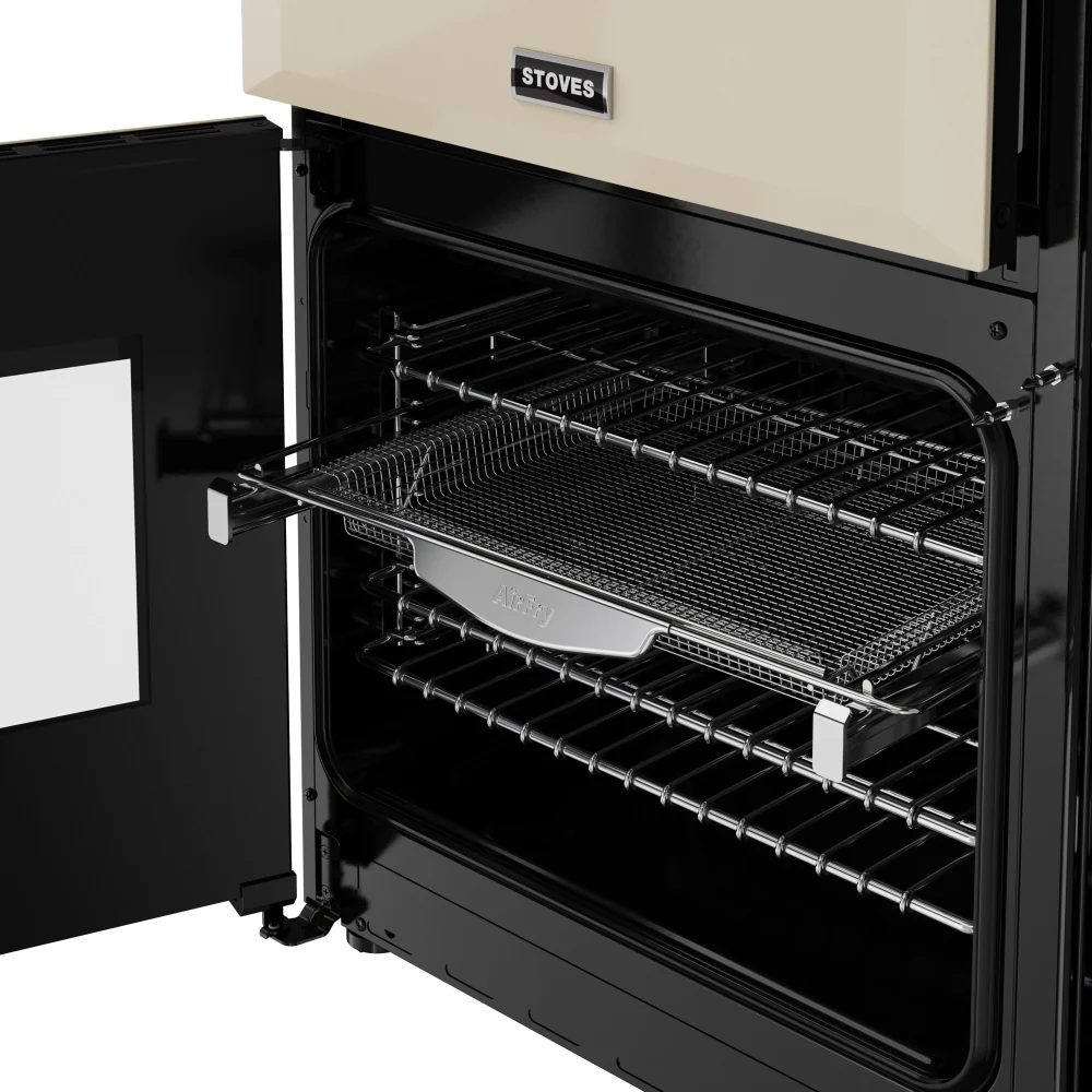 Stoves DX RCA RICH 90Ei RTY 444411870 - Cream Range Cooker - 90cm - 5 Zone Induction - 174L Capacity - A Energy - Image 3