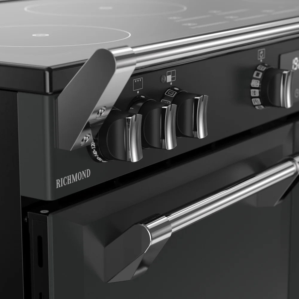 Stoves RCA RICH 100Ei TCH AN 444411858 - Grey 100cm Induction Range Cooker - 196L Capacity - A Rated - Image 4