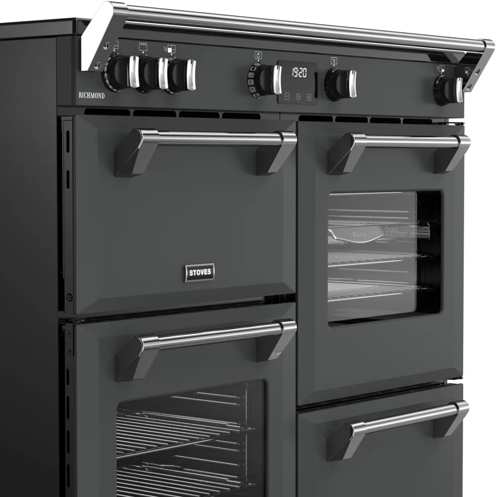 Stoves RCA RICH 100Ei TCH AN 444411858 - Grey 100cm Induction Range Cooker - 196L Capacity - A Rated - Image 5