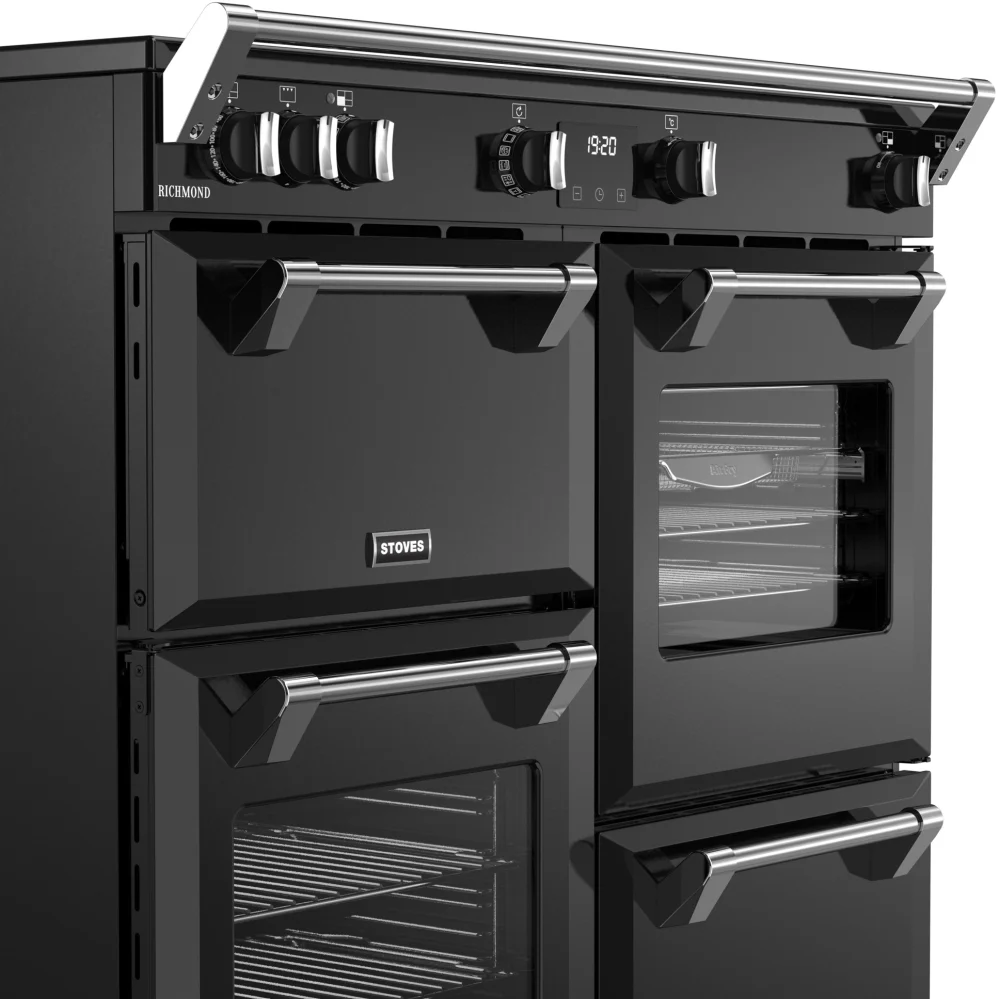 Stoves RCA RICH 100Ei TCH BL 444411859 - Black 100cm Induction Range Cooker - 196L Capacity - A Energy Rating - Image 5