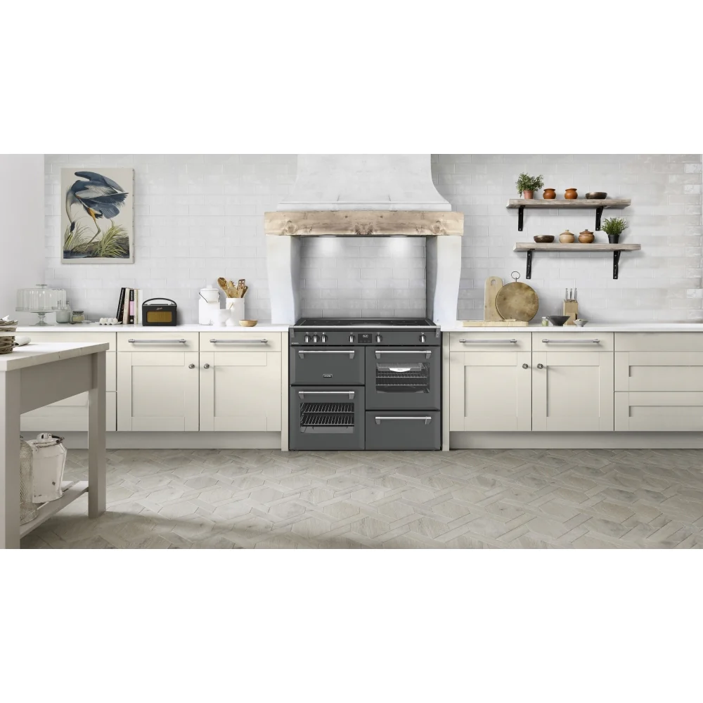Stoves RCA RICH 110Ei TCH AN 444411864 - Grey 196L Range Cooker - Quad Oven, Induction Hob, A Rated - Image 2