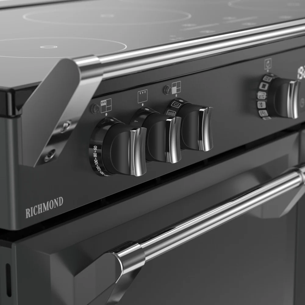 Stoves RCA RICH 110Ei TCH AN 444411864 - Grey 196L Range Cooker - Quad Oven, Induction Hob, A Rated - Image 4