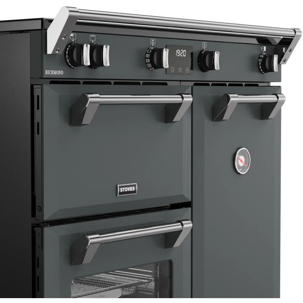 Stoves RCA RICH 90Ei TCH ANT 444411852 - Grey Induction Range Cooker - 174L - 5 Zone - A Energy - Image 5