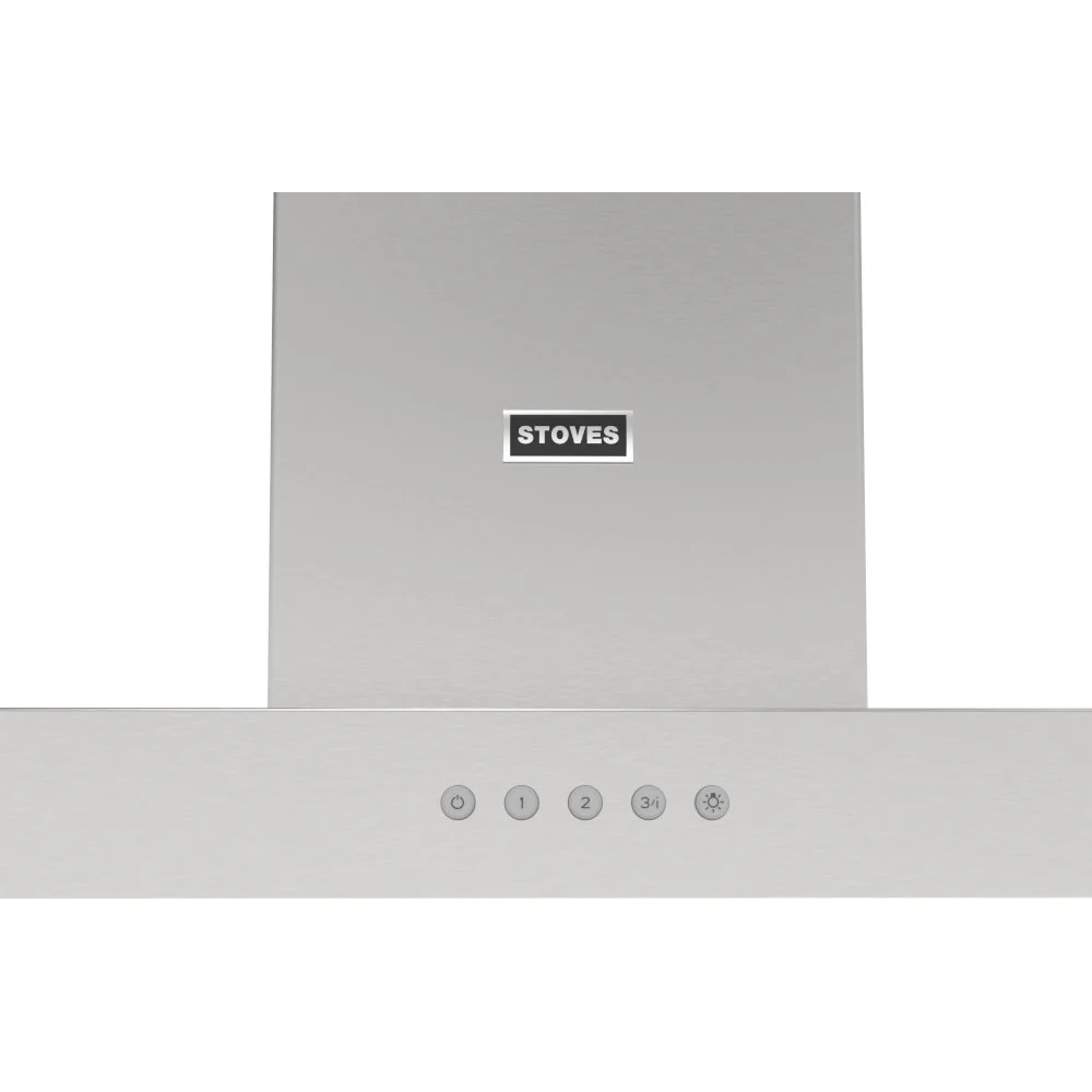 Stoves Sterling 90T 444411645 - Stainless Steel 90cm Chimney Cooker Hood - 590 m³/h - A+ energy - Image 2