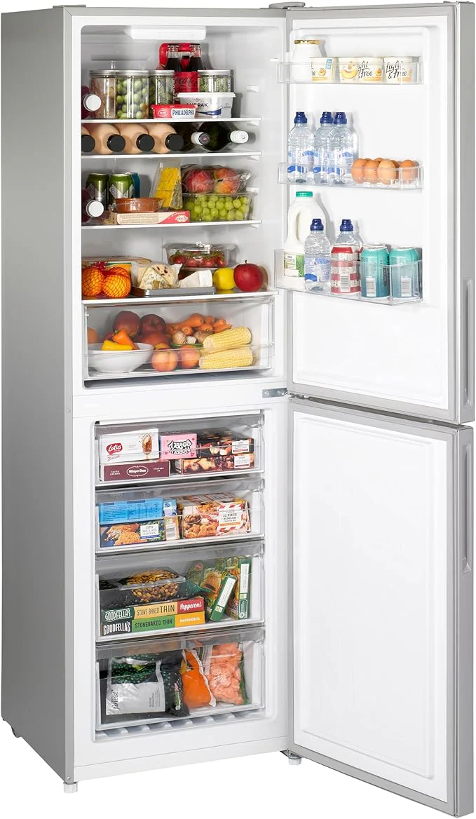 Teknix FF1860S/E - Silver Freestanding 50/50 Frost Free Fridge Freezer - E energy - Image 2