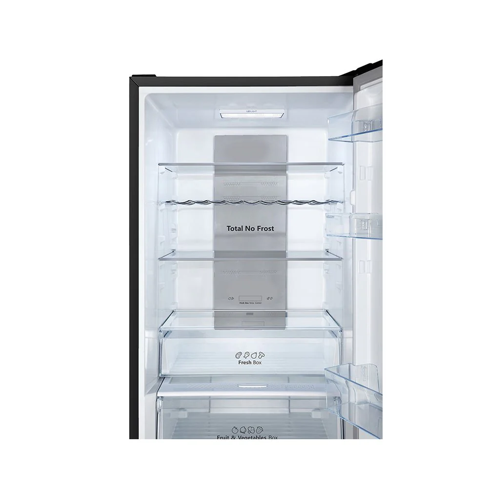 Teknix FFH1865BIX - Black Steel Finish Freestanding 60/40 Frost Free Fridge Freezer - D energy - Image 5