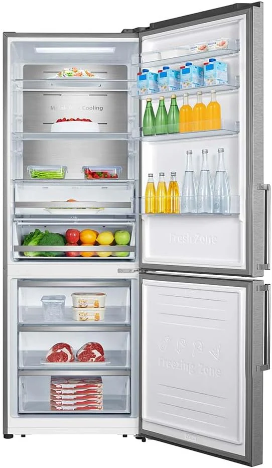 Teknix FFH270X - Silver Freestanding 70/30 Frost Free Fridge Freezer - E energy - Image 2