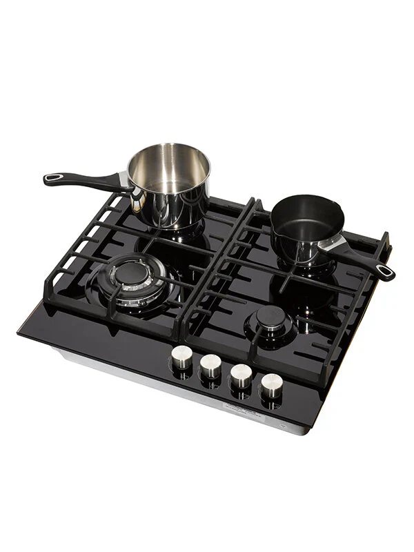 Teknix SCGH61B - Black 4 Zone Gas Hob - Image 5