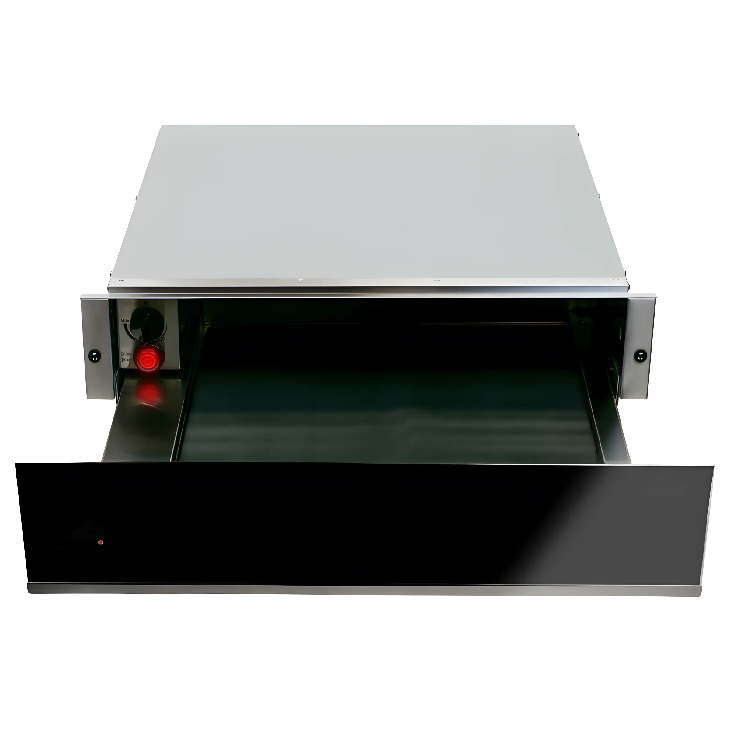 Teknix SCW61X - Black Glass Warming Drawer - Image 4