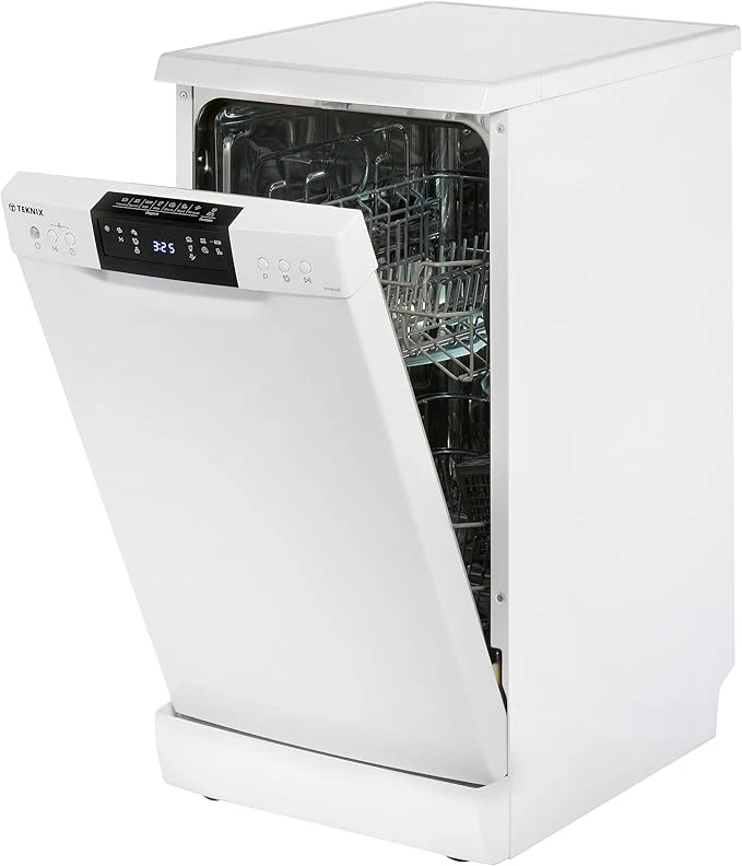 Teknix TFD455W - White Freestanding Dishwasher - E energy - Image 3