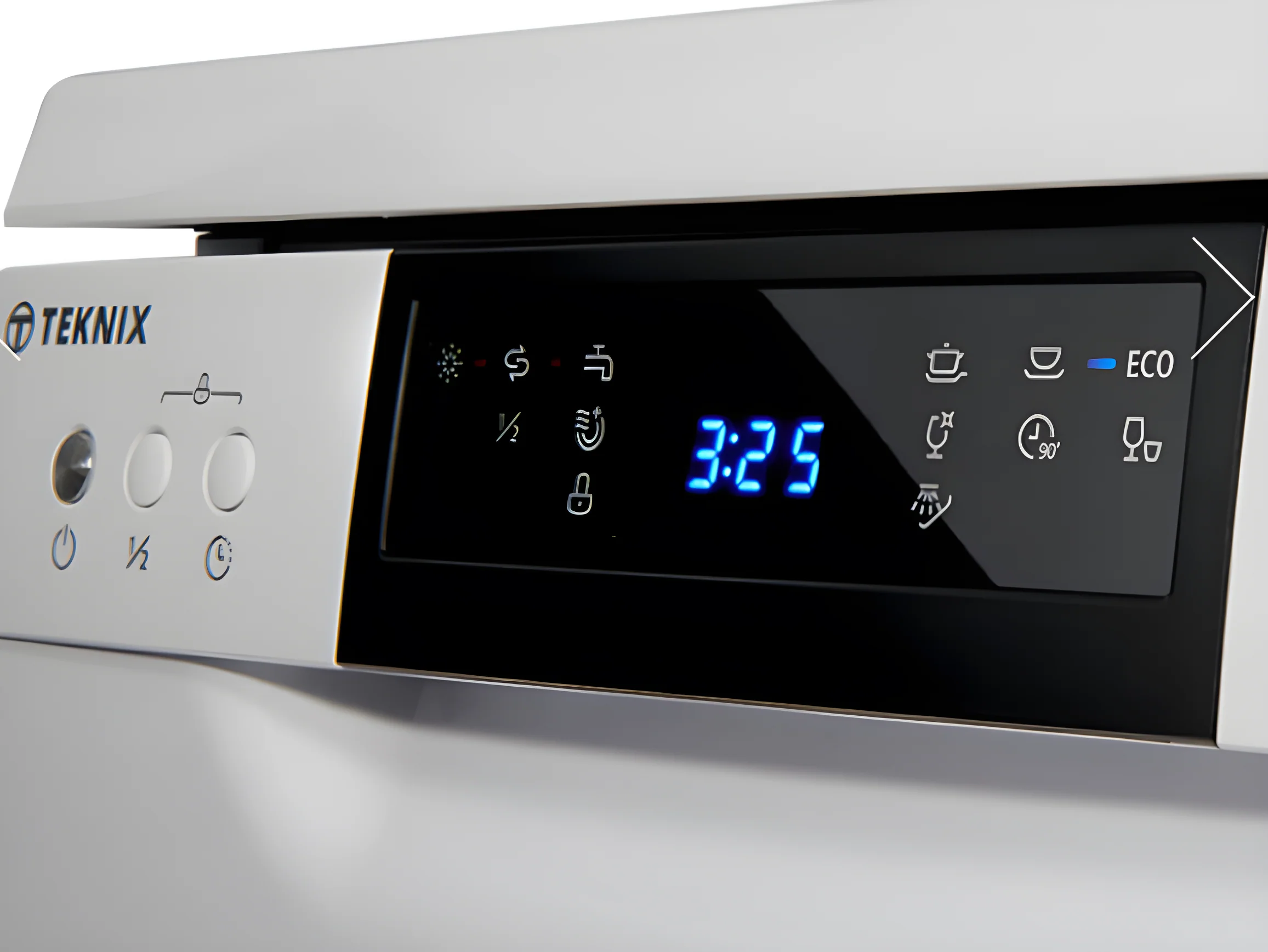 Teknix TFD455W - White Freestanding Dishwasher - E energy - Image 5