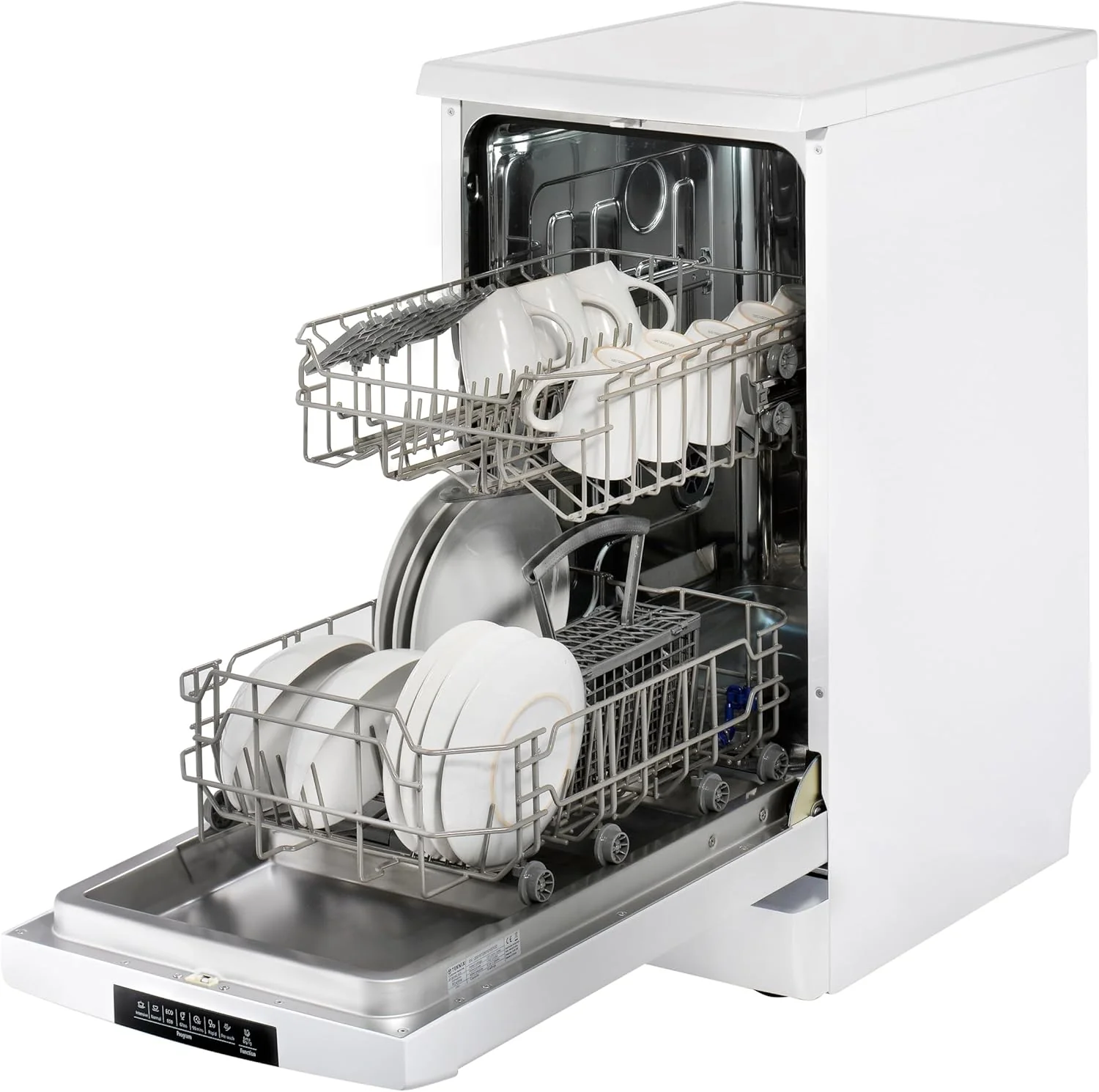 Teknix TFD455W - White Freestanding Dishwasher - E energy - Image 9