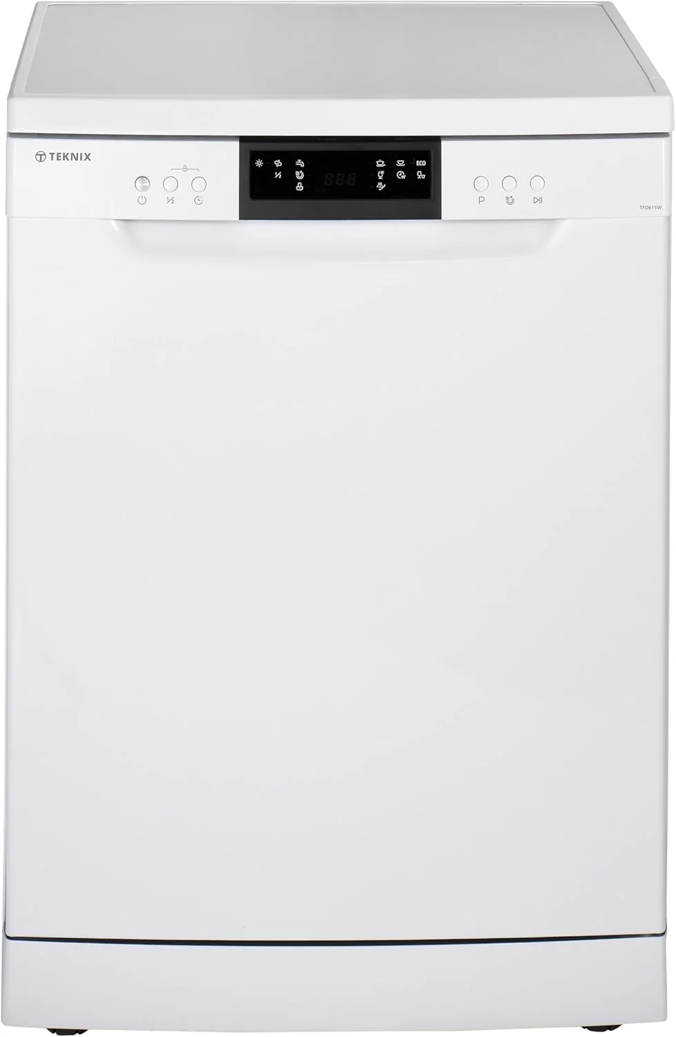 Teknix TFD616W - White Freestanding Dishwasher - E energy **TOP CUTLERY RACK** - Image 5