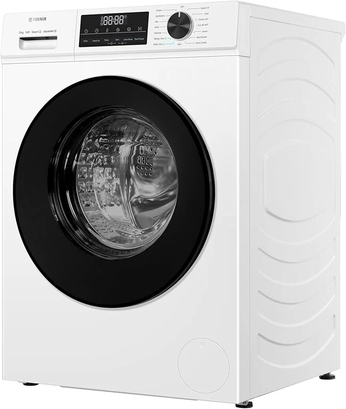 Teknix TK3W1014XW - White 10KG Washing Machine - 1400 RPM - A energy - Image 7