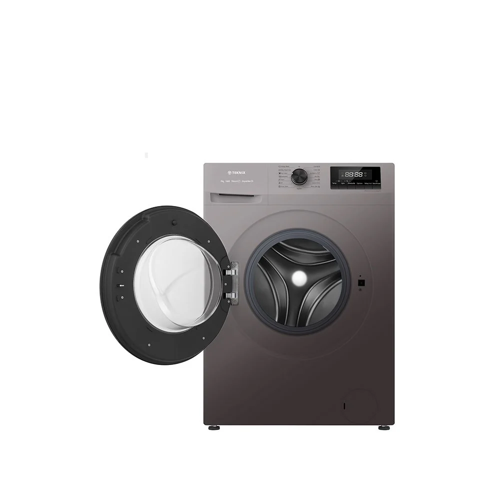 Teknix TKW8142HS - Silver 8KG Washing Machine - 1400 RPM - A energy - Image 3