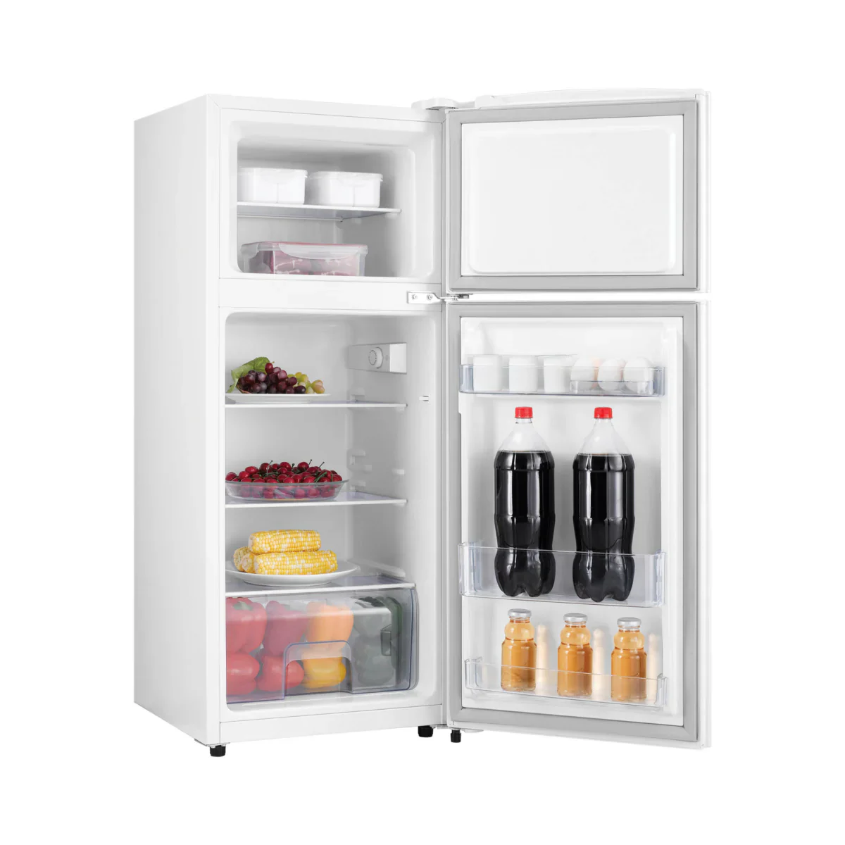 Teknix TM1148W - White Freestanding 80/20 Fridge Freezer - F energy - Image 4