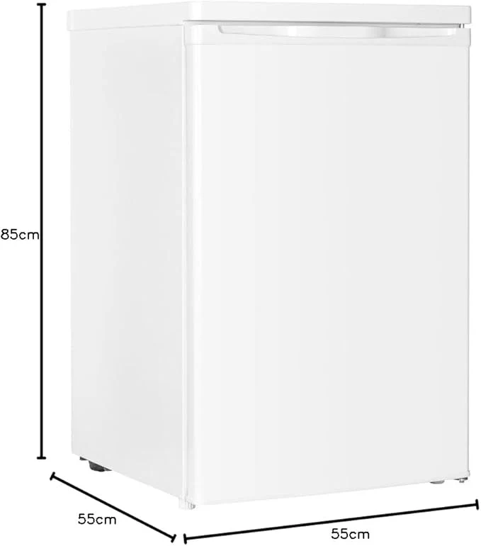 Teknix UC55L5W - White Undercounter Manual Defrost Fridge - F energy - Image 6