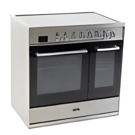 Tesla T90DCRCSS - 90cm Double Cavity Electric Range Cooker - Image 2