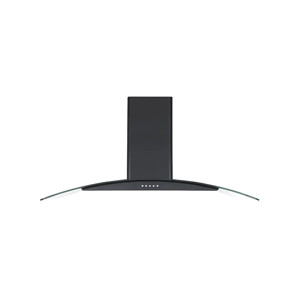 Teknix TKCGH29B - Black 90cm Curved Glass Hood - A Rated - Image 3