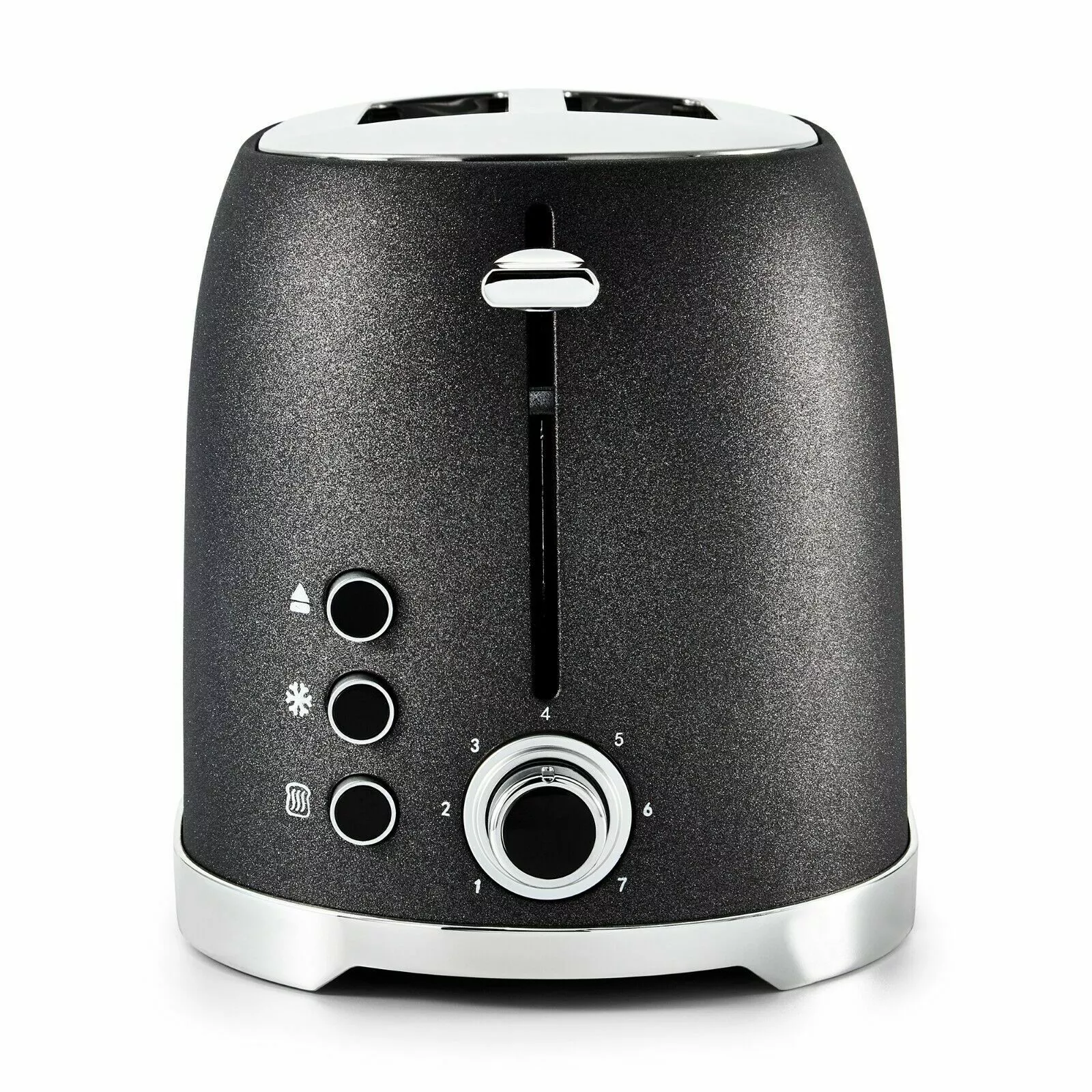 Tower T20029 - Black Glitz Sparkle 2 Slice Toaster - 800W - No Energy Rating - Image 2