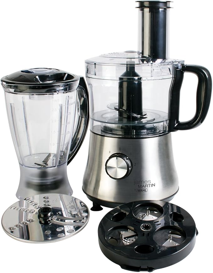 Wahl James Martin ZX971 - Stainless Steel Food Processor and Blender Combo - 1.5L - A energy