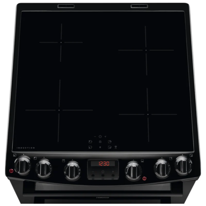 Zanussi ZCI66280BA - Black 4 Zone Cooker - A/A energy - Image 2