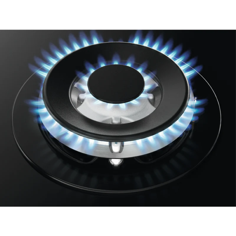 Zanussi ZGGN645K - Black 4 Zone Gas Hob - Image 4