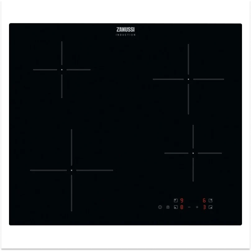 Zanussi ZIBN646K - Black 4 Zone Induction Hob