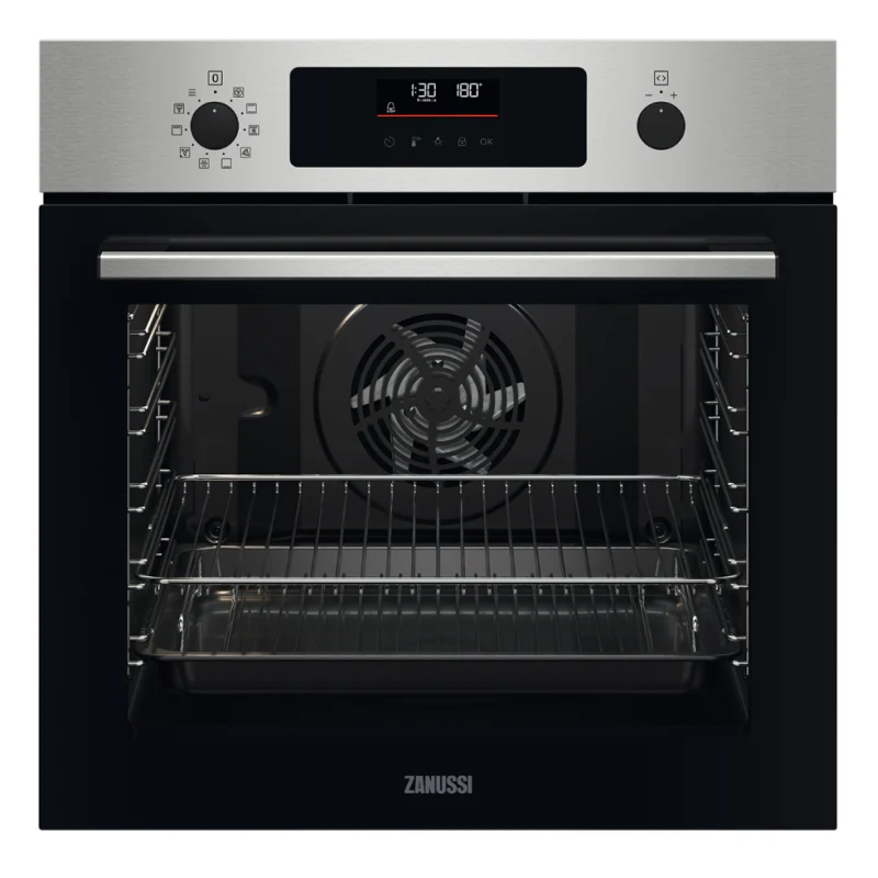 Zanussi ZOPNX6XN - Stainless steel Built in Single Oven - A+ energy